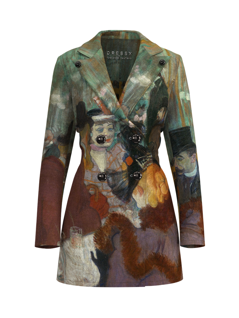 Blazer dress - At the Moulin Rouge
