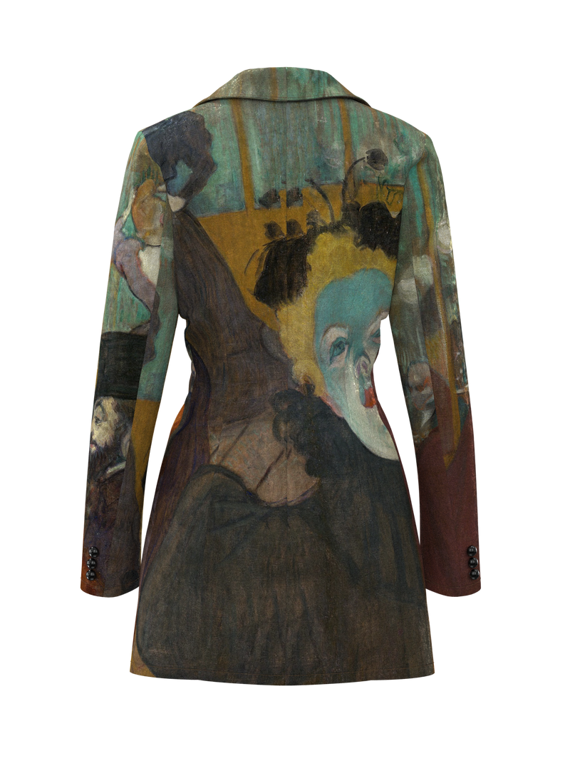 Blazer dress - At the Moulin Rouge