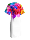 Dress - color splash on white