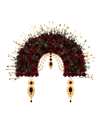 Golden ethno wreath