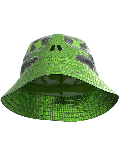 Green Skull Snake