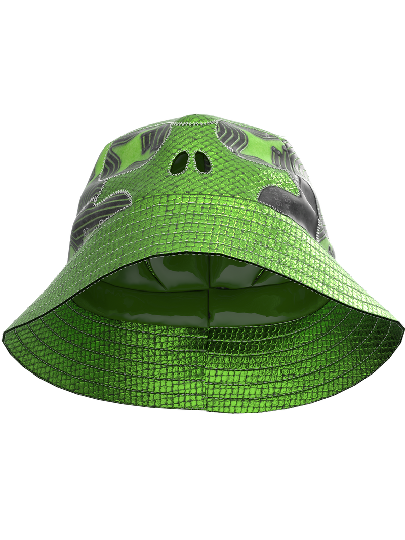 Green Skull Snake