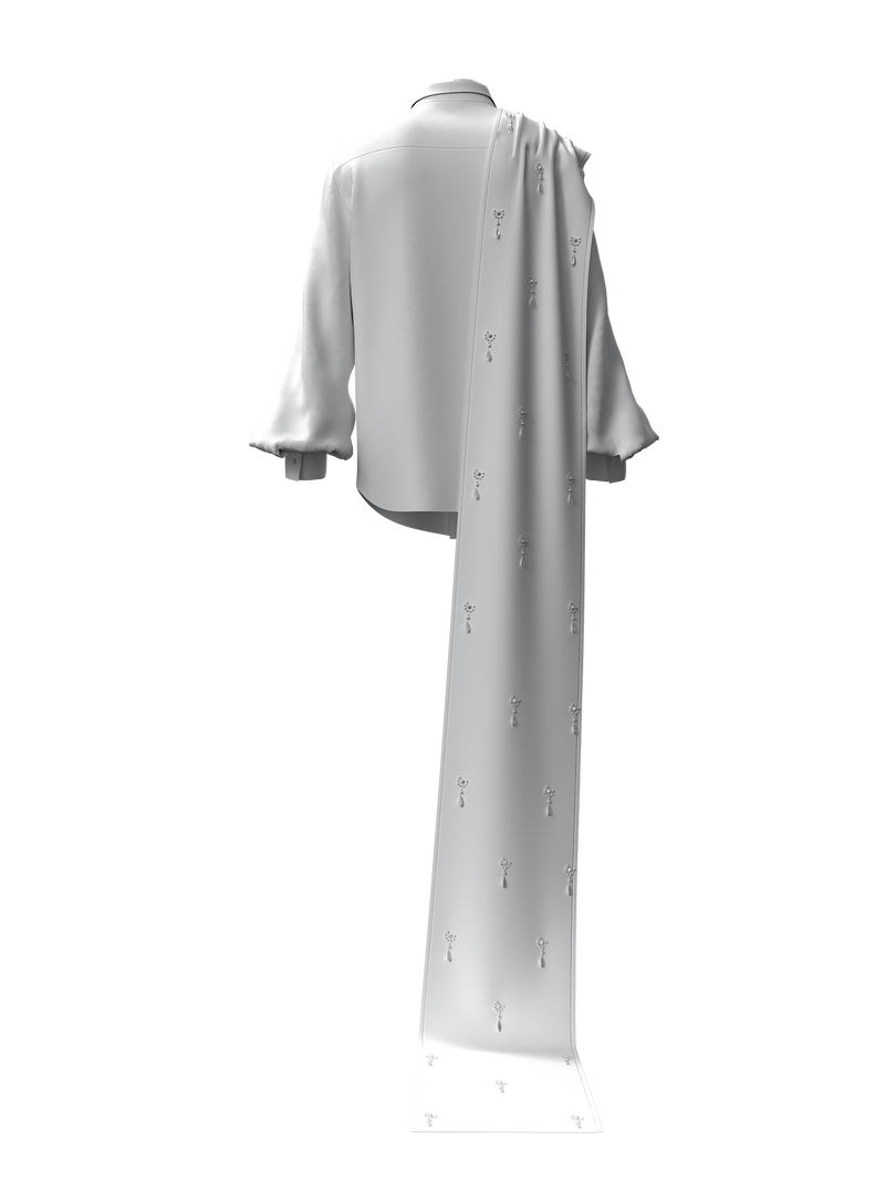 DEMO: Jewelled Stole Shirt