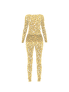 Overall Suit Gold Transparent