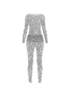 Overall Suit Silver Transparent