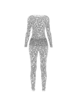 Overall Suit Silver Transparent