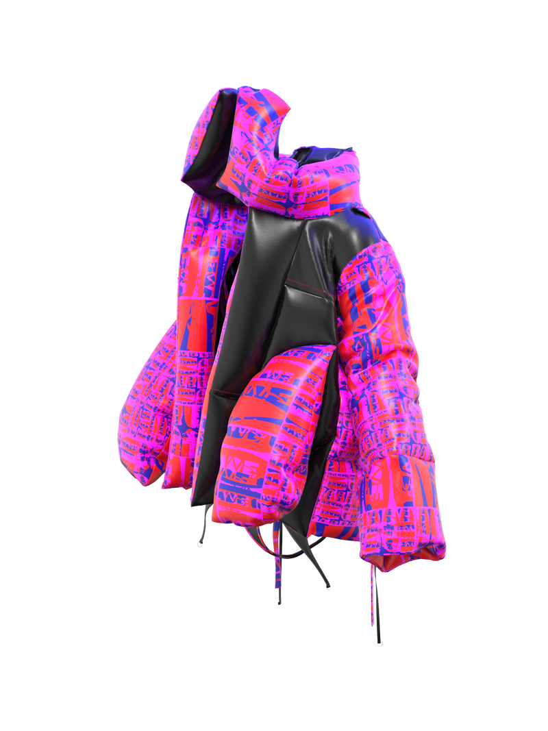 Puffy jacket MADEin 01 + bikini strips