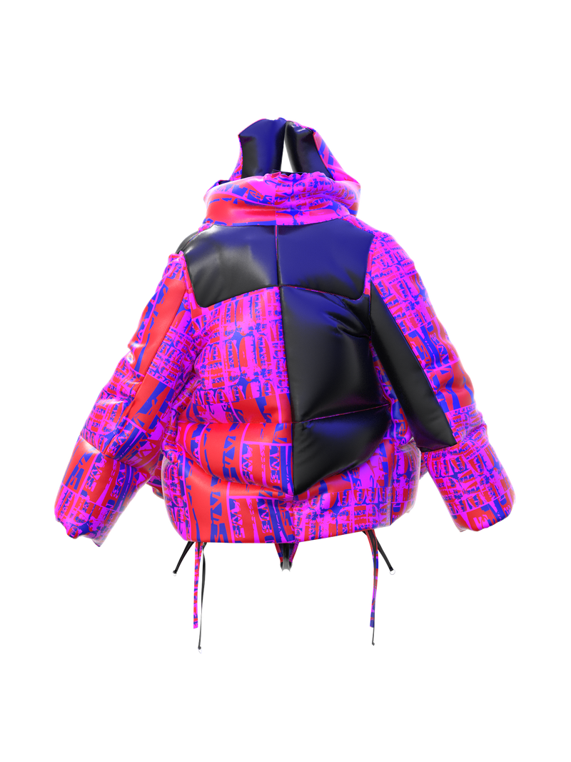 Puffy jacket MADEin 01 + bikini strips