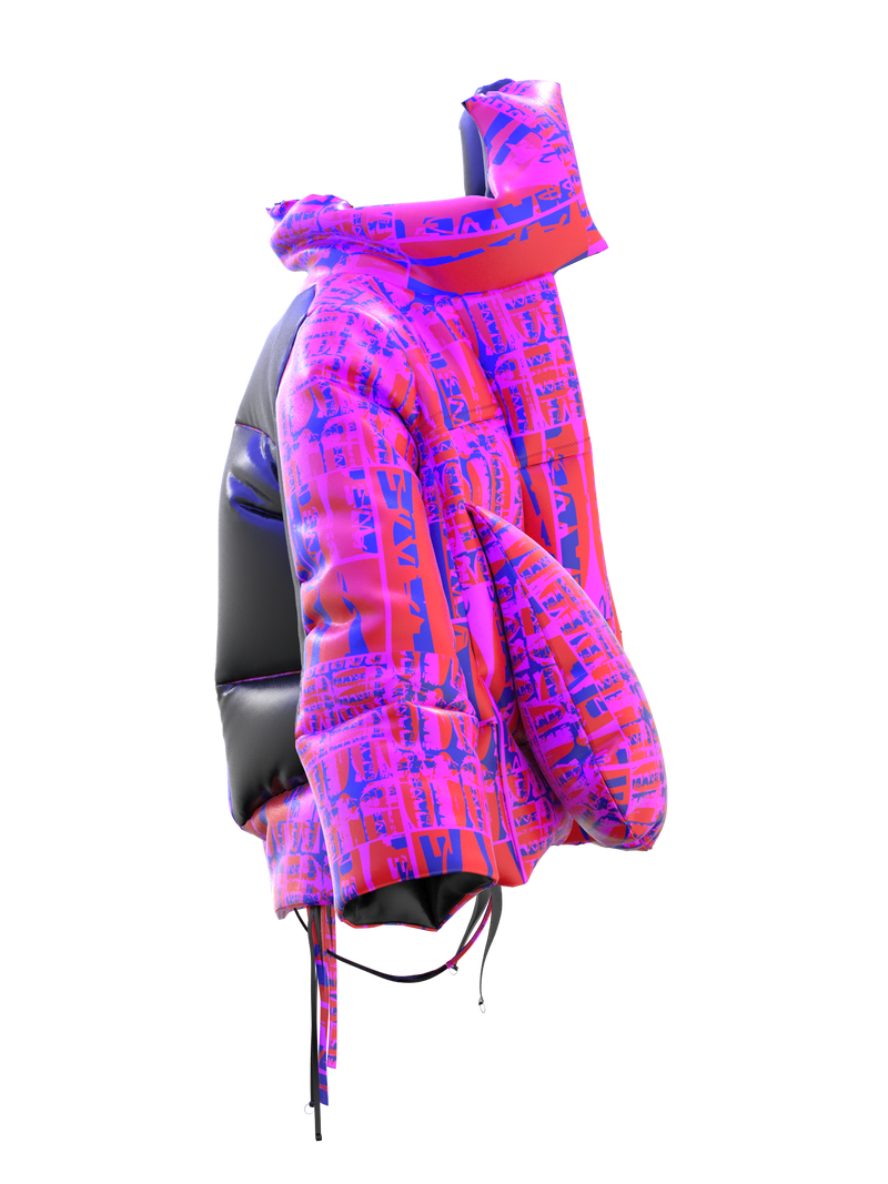 Puffy jacket MADEin 01 + bikini strips