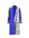 Coat Yves Klein by digital.fashion.princess