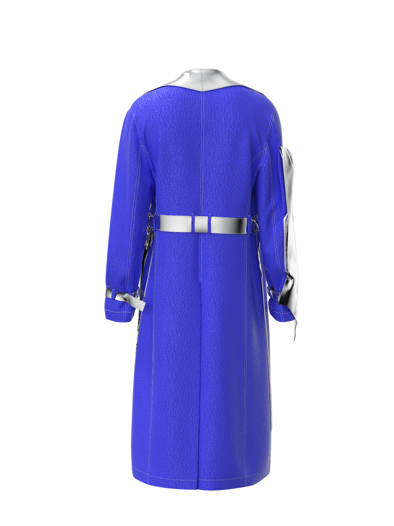 Coat Yves Klein by digital.fashion.princess