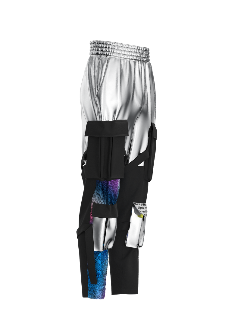 Techwear trousers by digital.fashion.princess