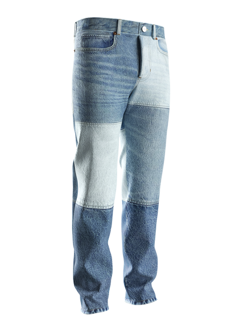 Pacsun Patched Jeans