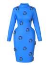 Ocean blue dress