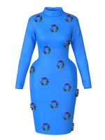 Ocean blue dress