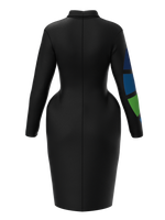 Space dress black