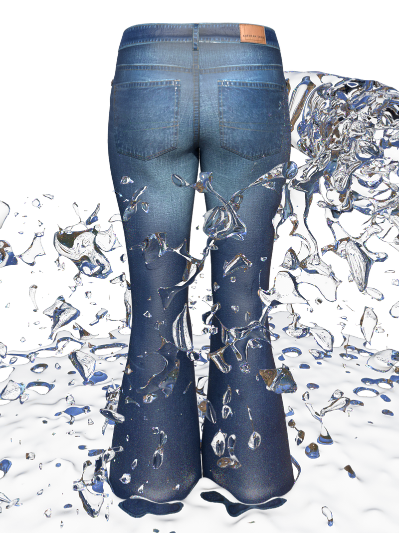 “Splash” Flare Jean