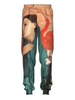 Sweatpants - Young Woman with Ibis