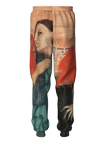 Sweatpants - Young Woman with Ibis