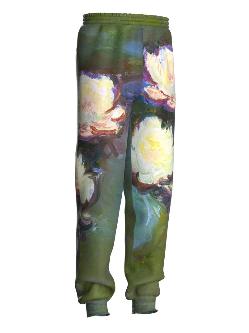 Sweatpants - Water Lilies