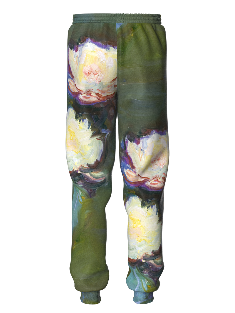 Sweatpants - Water Lilies