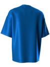 T-shirt with color wheel - ocean blue