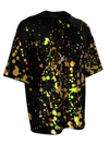 T-shirt with color splash black