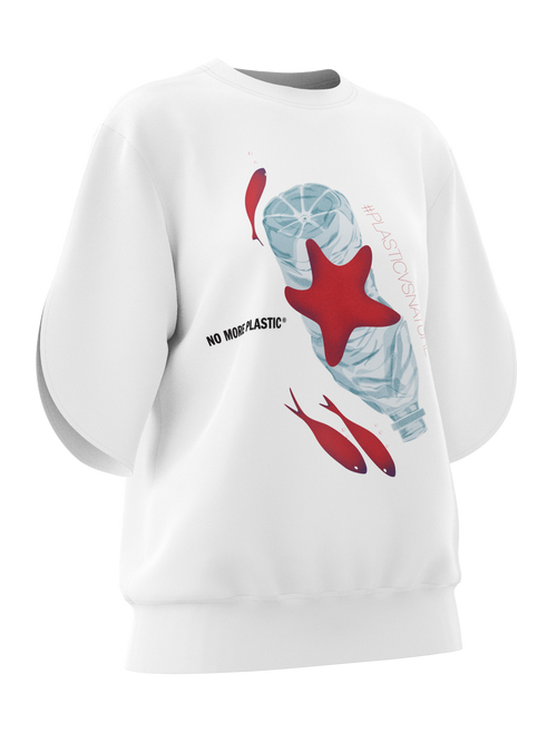 No More Plastic Plastic VS Nature Sweatshirt