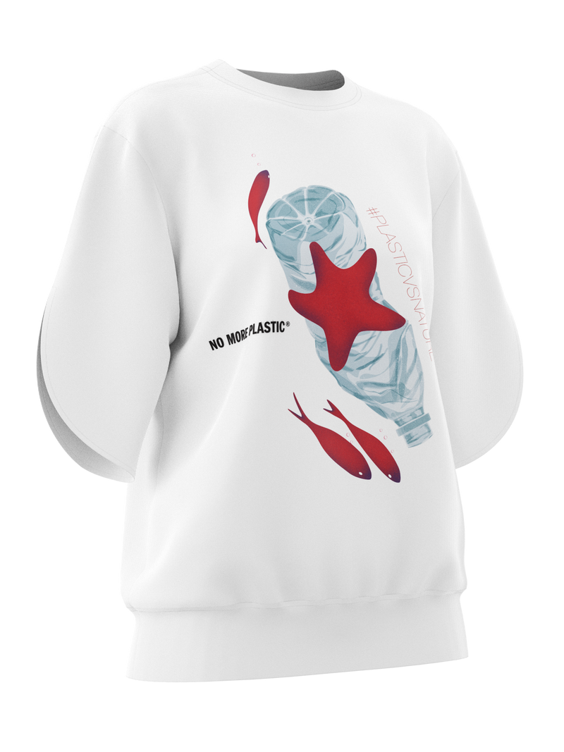 No More Plastic Plastic VS Nature Sweatshirt