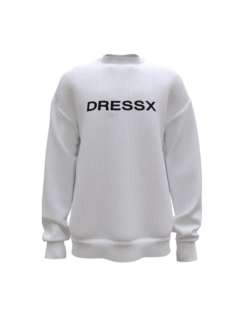 White Sweatshirt DRESSX